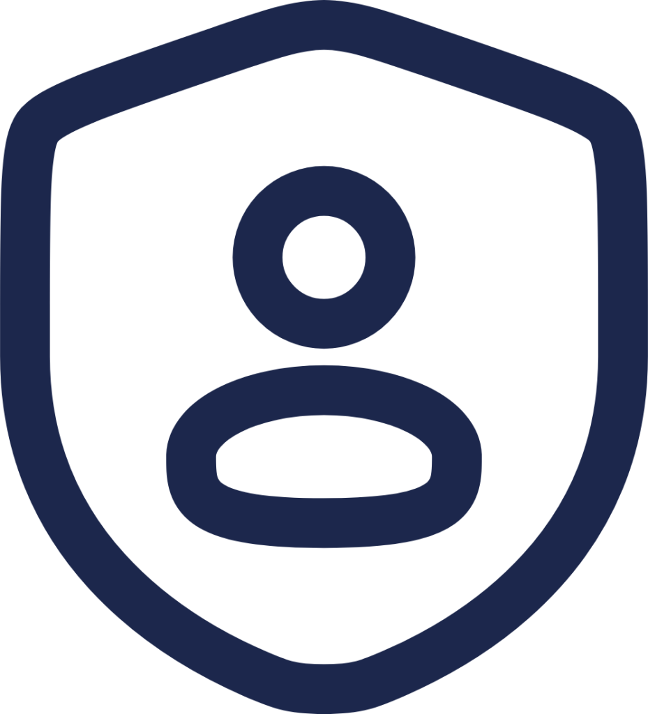 Shield User icon