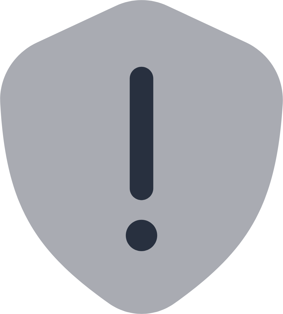 shield warning icon