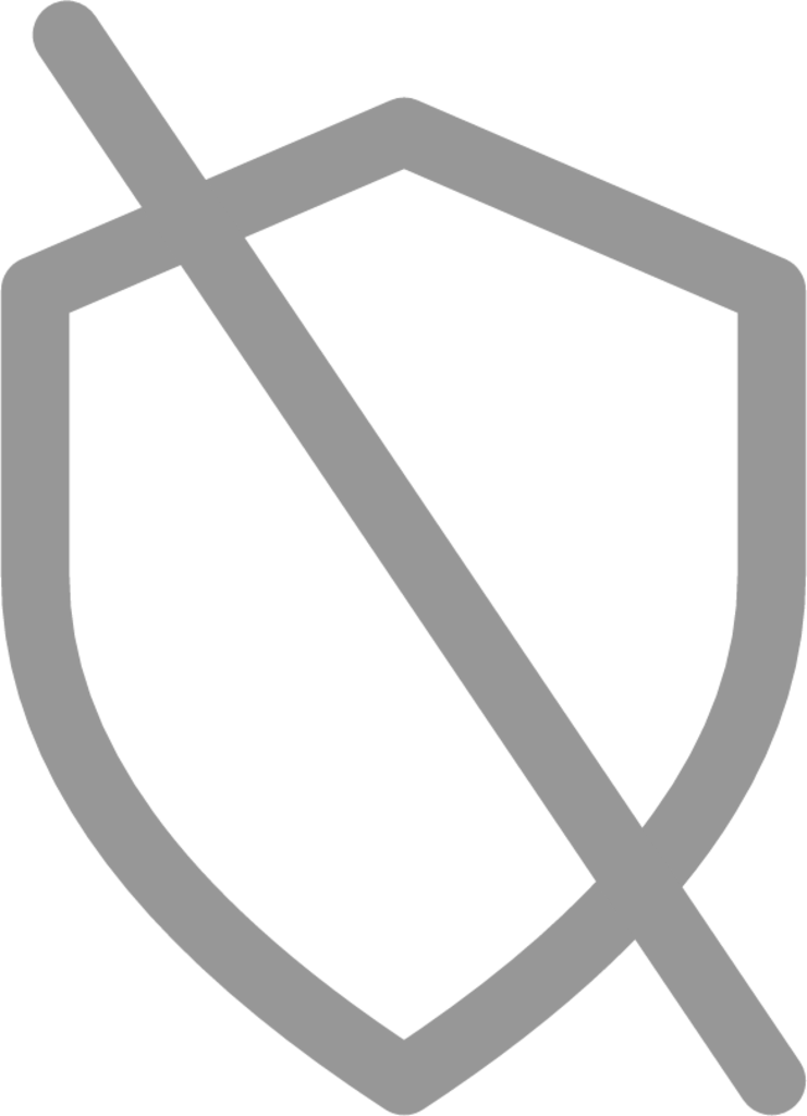 shieldOff icon