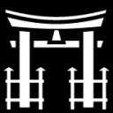 shinto shrine icon