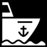 ship bow icon