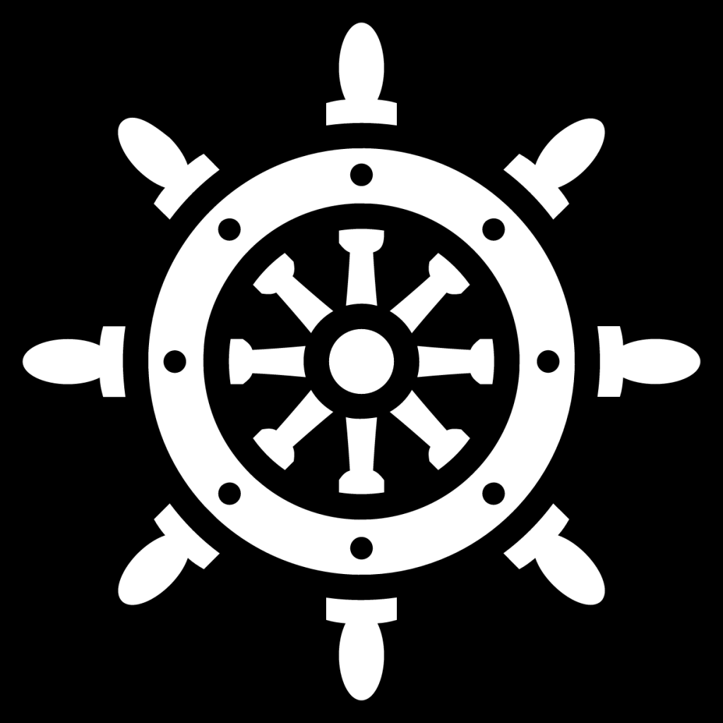 ship wheel icon