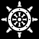 ship wheel icon