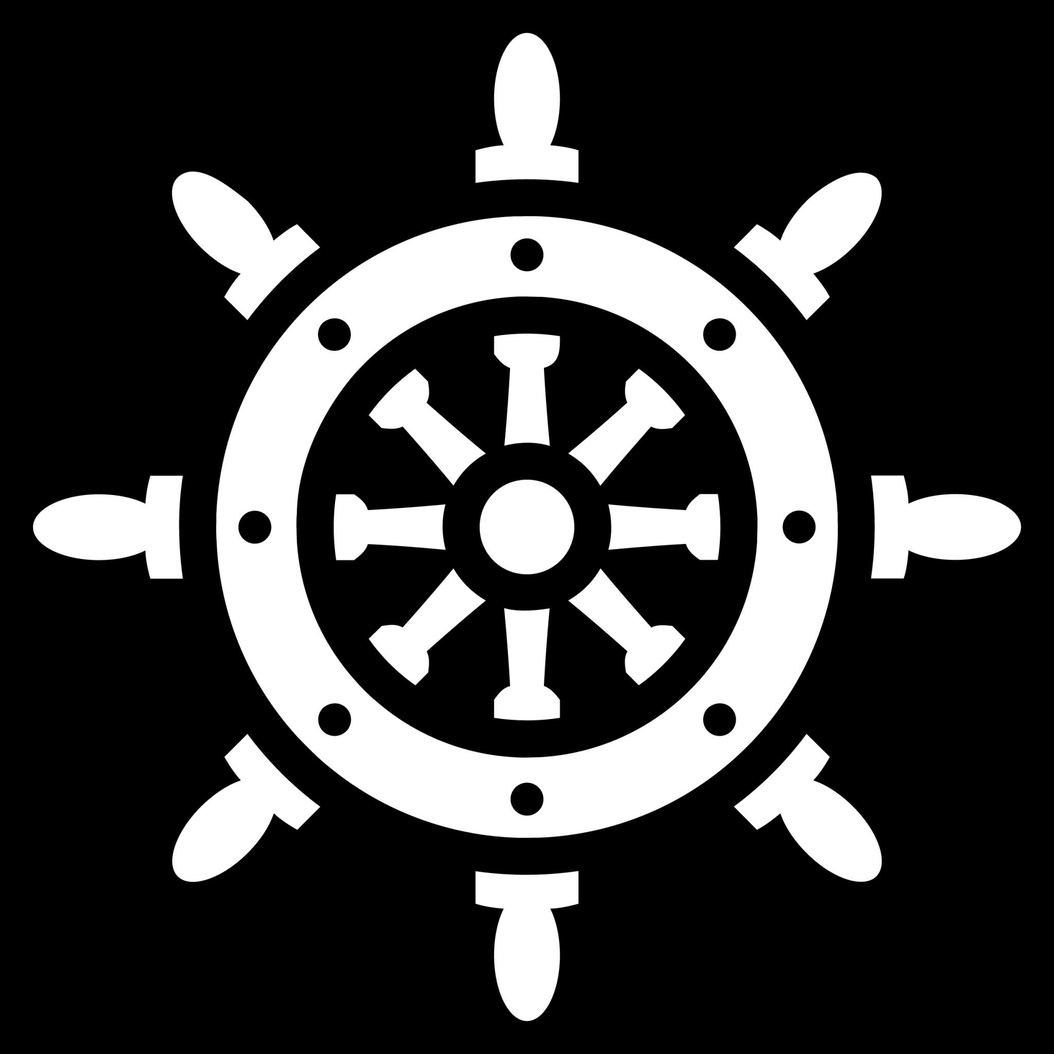 ship wheel icon