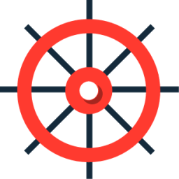 ship wheel illustration