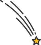 shooting star icon