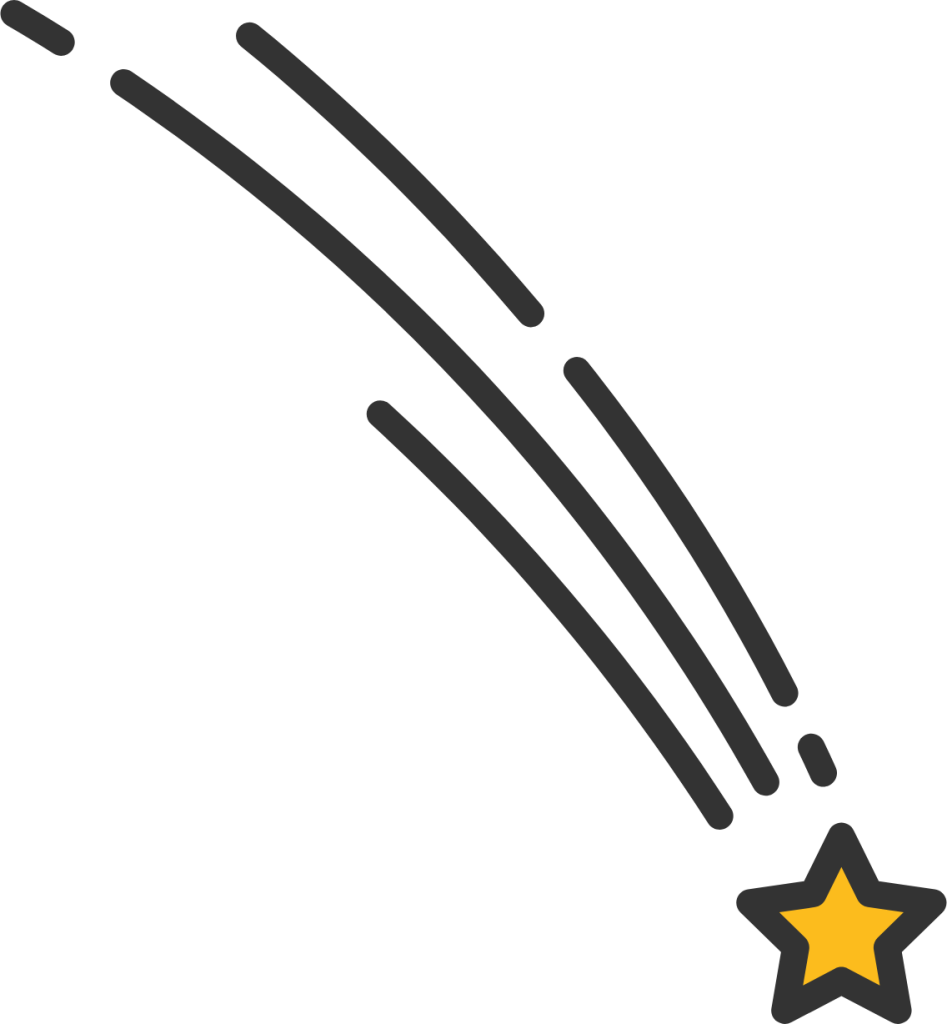 shooting star icon