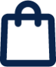 shopping bag 1 line business icon