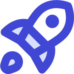 shopping business startup shopping shop rocket launch startup icon