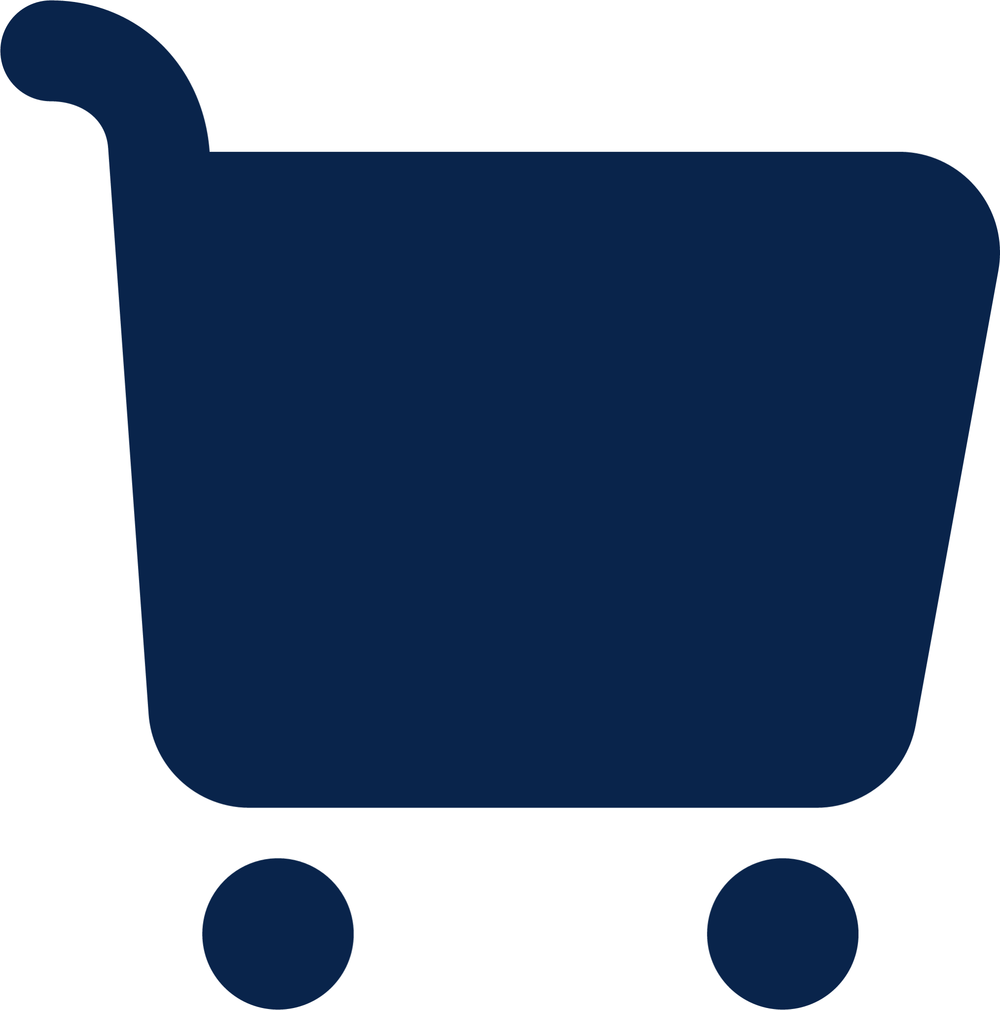 shopping cart 1 fill business icon