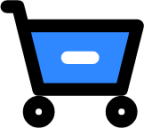 shopping cart del icon