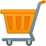 shopping cart emoji
