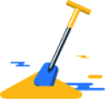 shovel illustration
