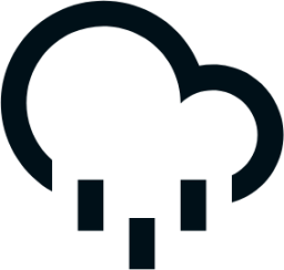 showers line icon