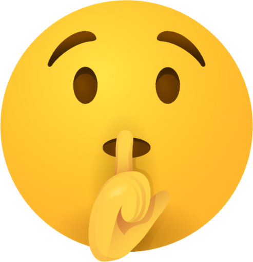 Shushing face emoji emoji