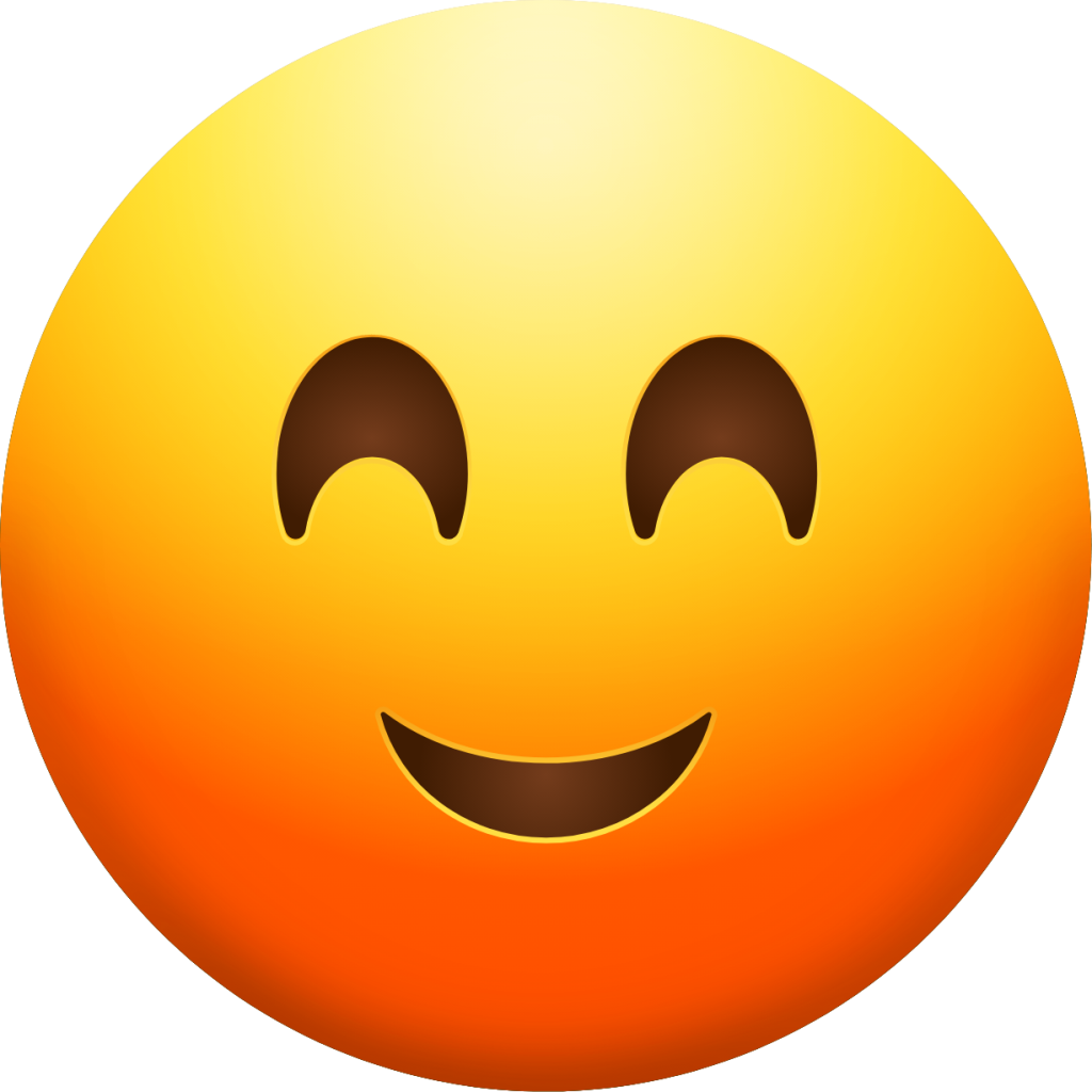Shy Smiling Face emoji