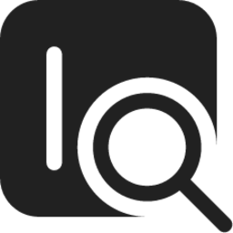 Sidebar Search RTL icon