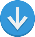 sign down icon