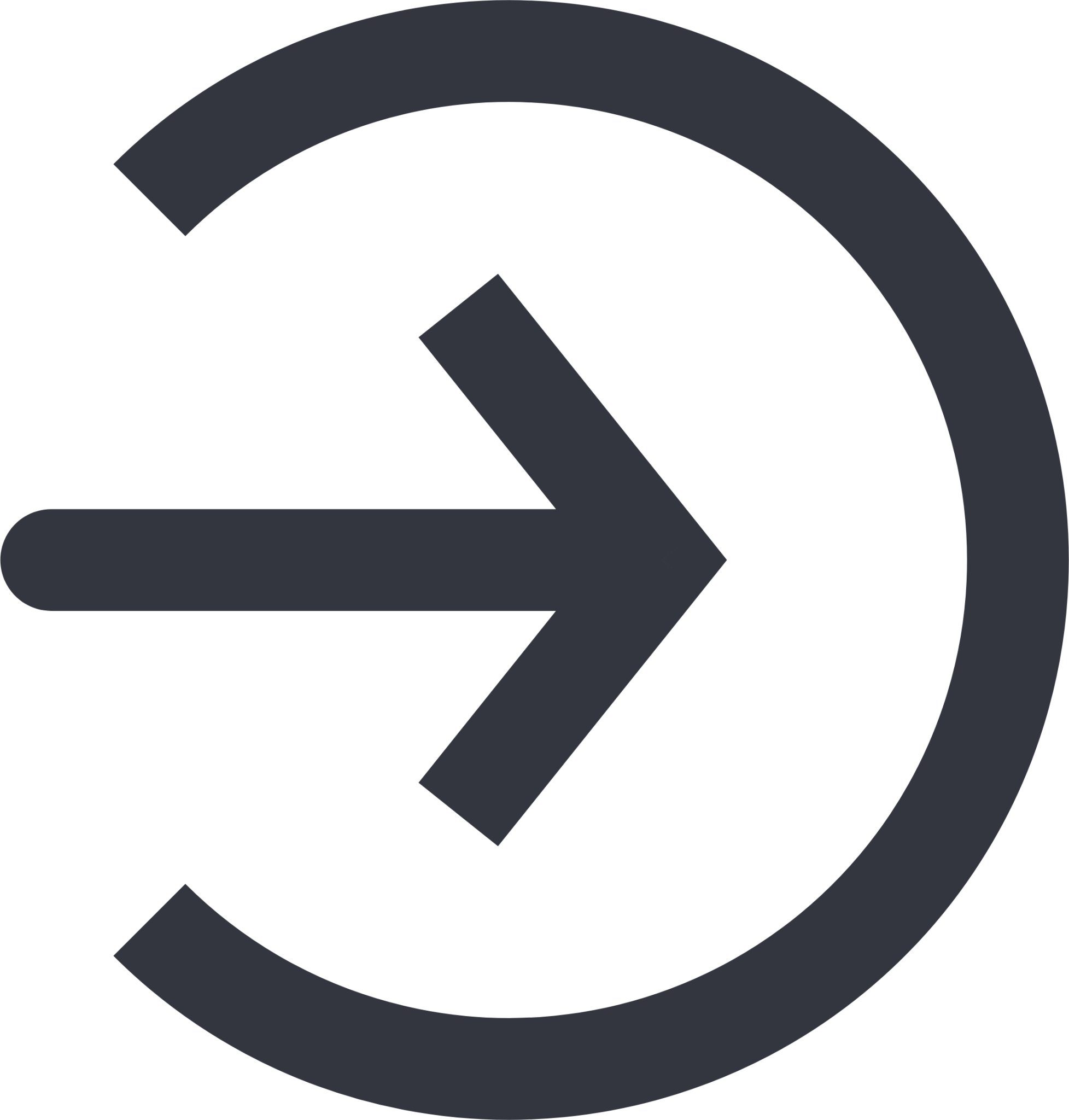 Sign in circle icon