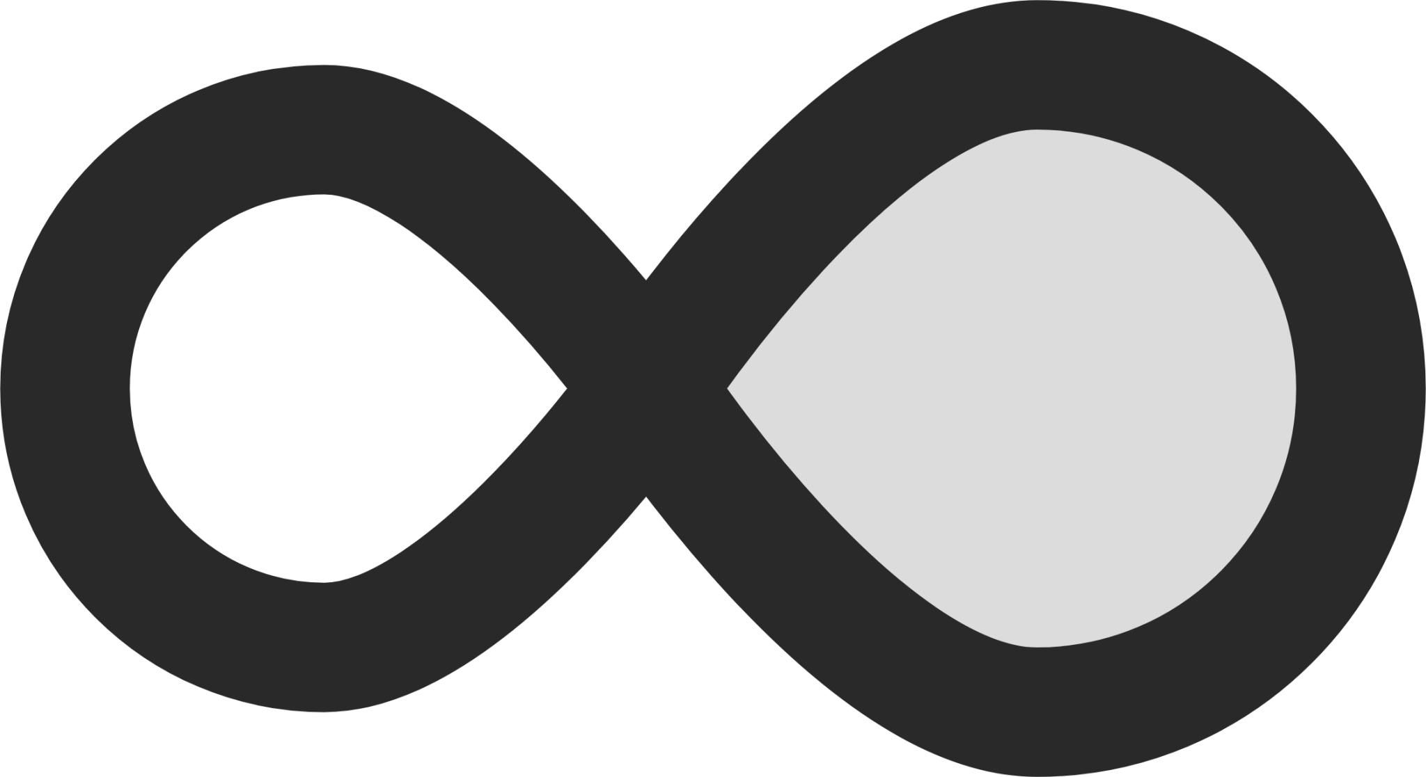 sign lemniscate icon