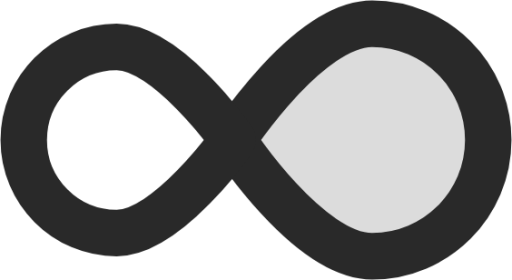 sign lemniscate icon