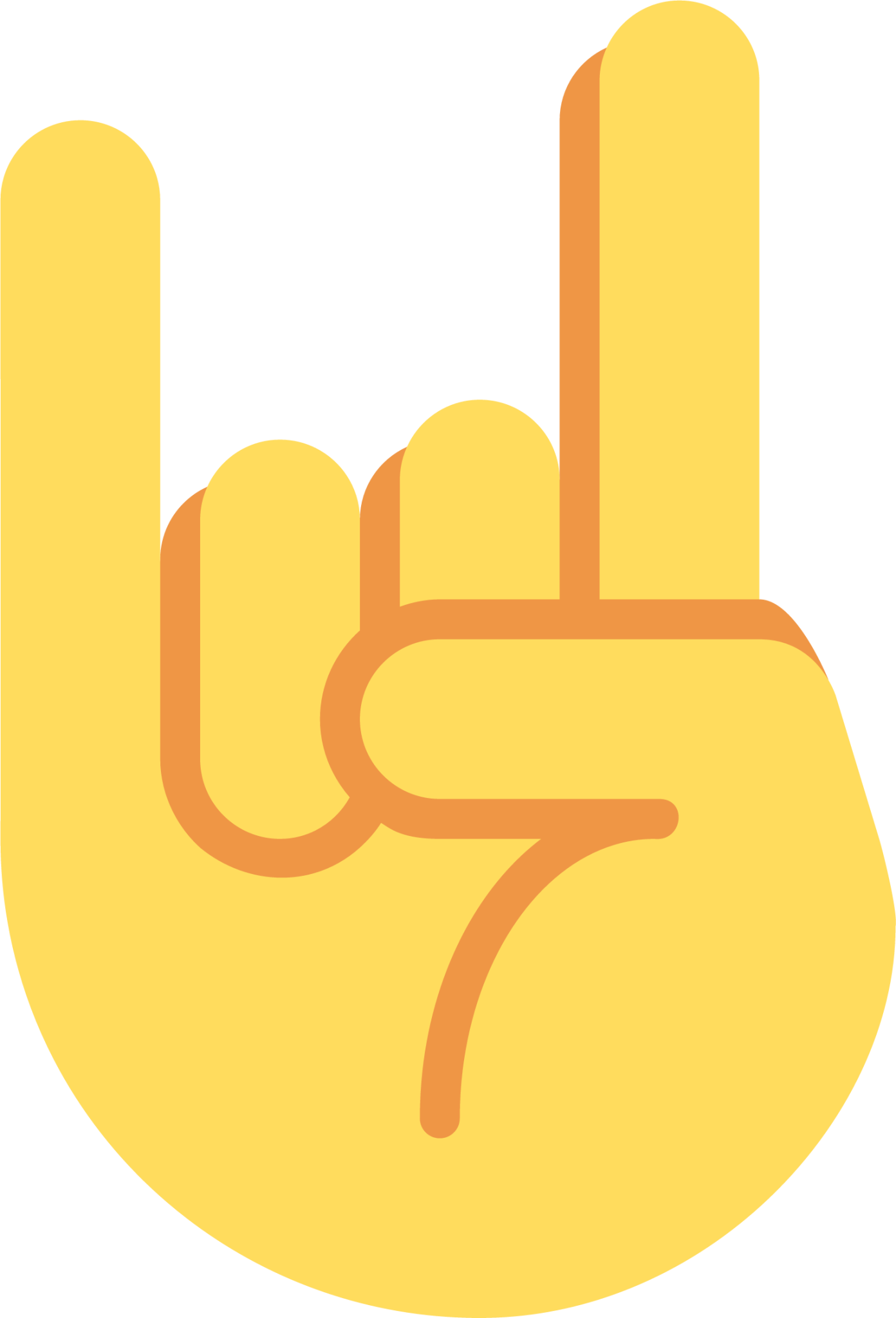 sign of the horns emoji