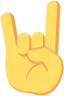 sign of the horns emoji