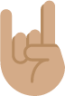 sign of the horns tone 3 emoji