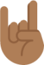 sign of the horns tone 4 emoji