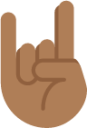 sign of the horns tone 4 emoji