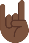 sign of the horns tone 5 emoji