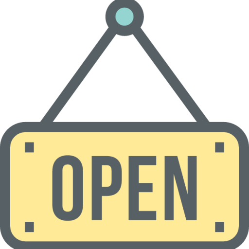 sign open icon