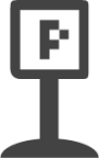 sign p icon