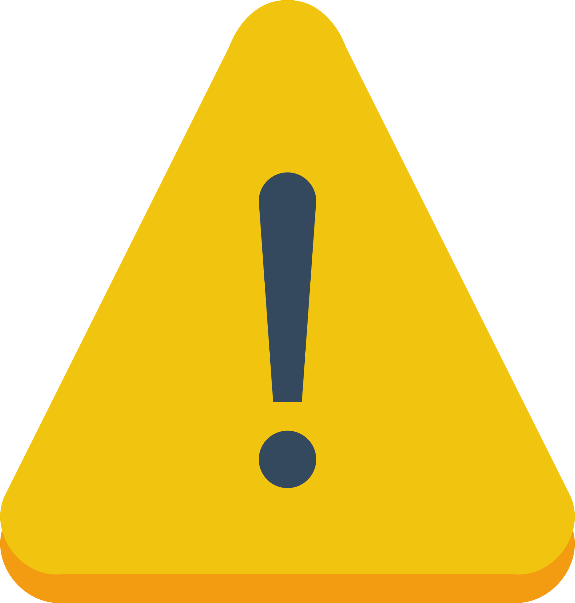 sign warning icon