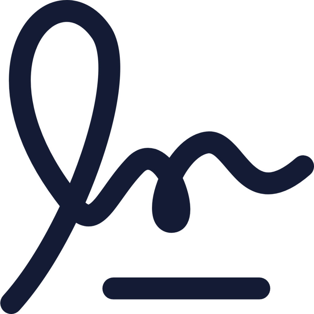 signature icon