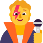 singer default emoji