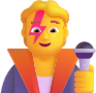 singer default emoji