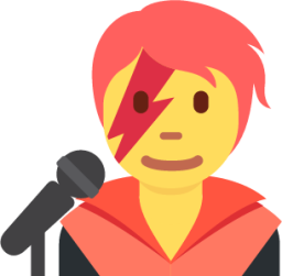 singer emoji