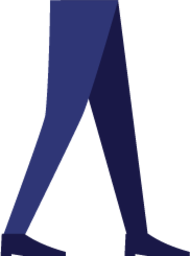 skinng jeans standing dark blue dark purple illustration