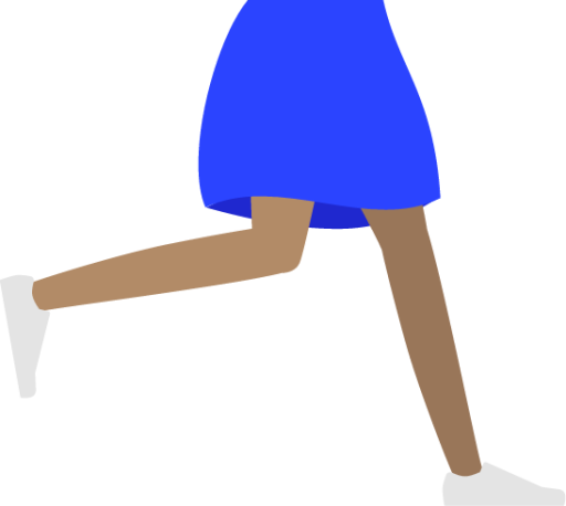 skirt woman summer illustration
