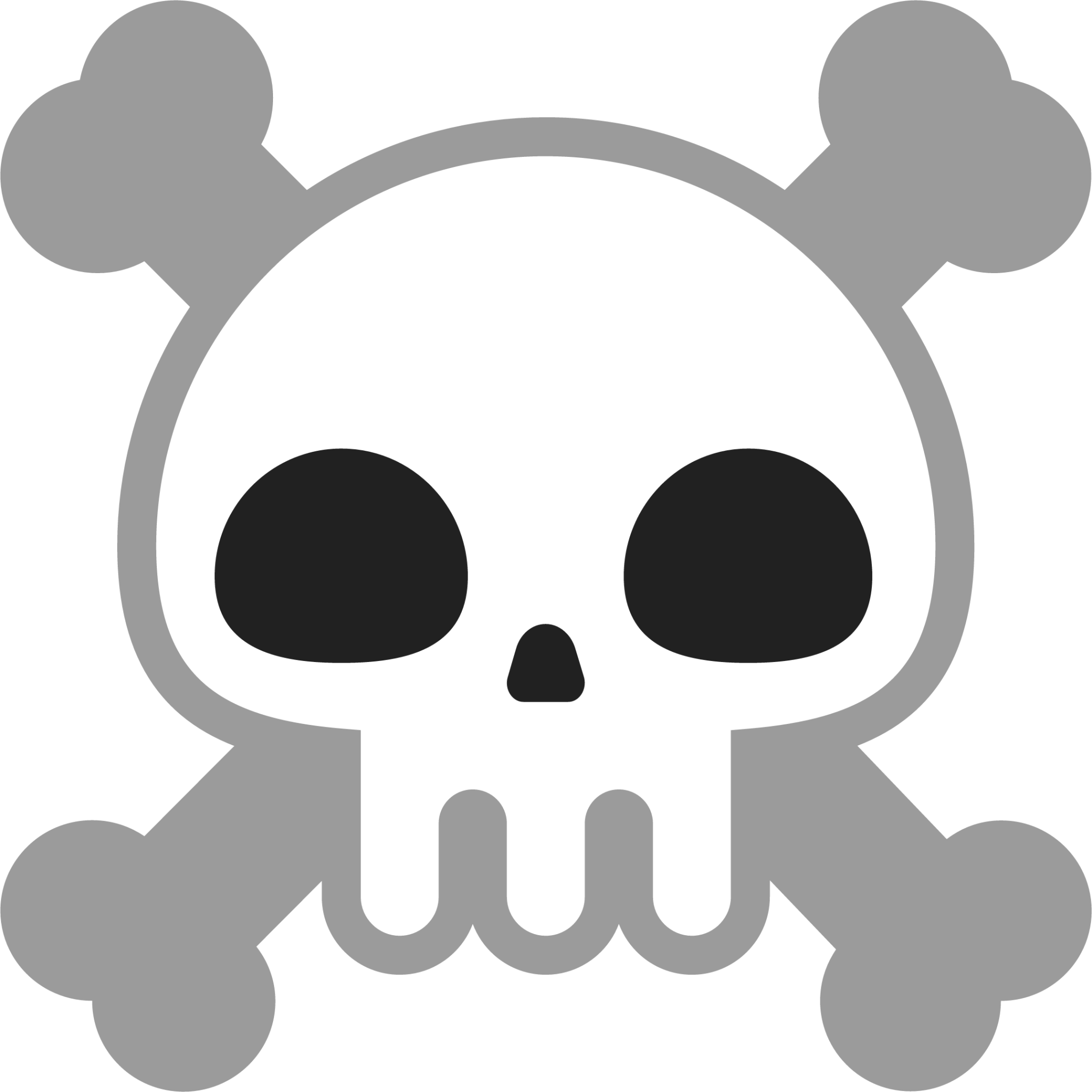 skull and crossbones emoji