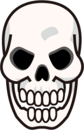 skull with jaw emoji