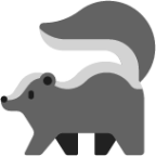 skunk emoji