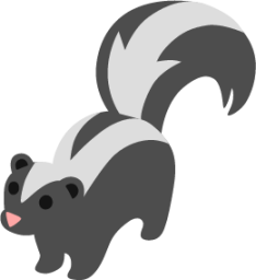 skunk emoji