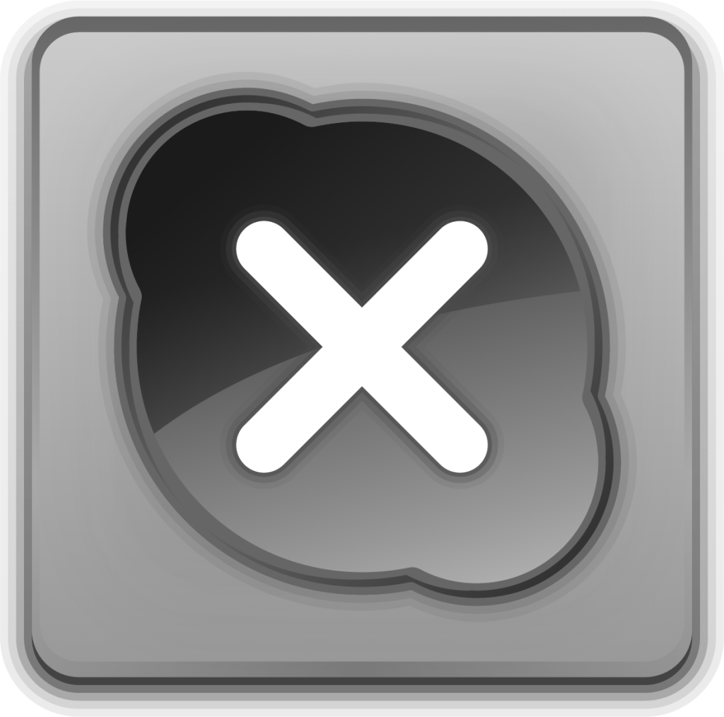 skype offline icon