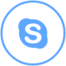 skype outlined icon