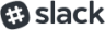 slack plain wordmark icon
