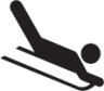 sledding icon