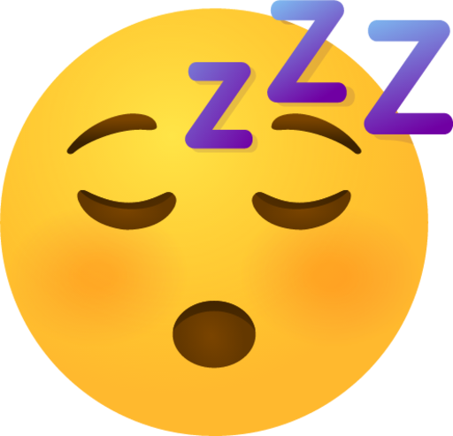 Sleep face emoji emoji