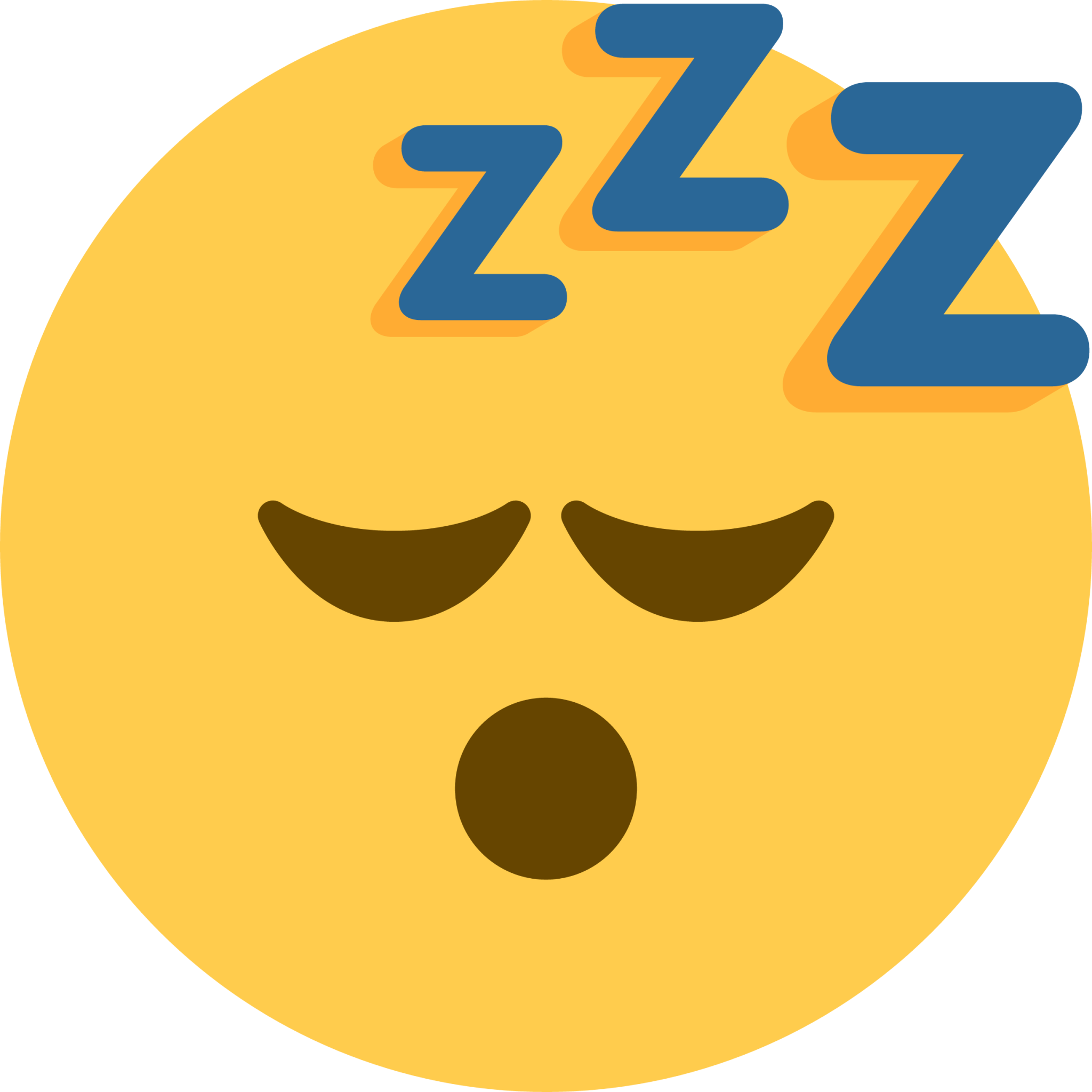 sleeping face Emoji - Download for free – Iconduck